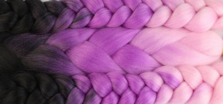 Włosy syntetyczne warkoczyki dredy ombre