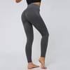 Legginsy sportowe push up wysoki stan karbowane