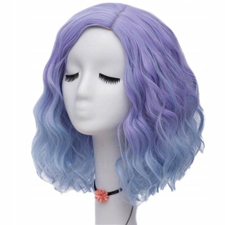 Peruka cosplay falowana anime do ramion 