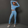 Komplet zestaw sportowy legginsy + top 
