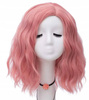 Peruka cosplay różowa anime krótka