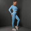 Komplet zestaw sportowy legginsy + top 