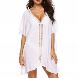 Luźne pareo plażowe