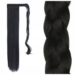 Doczepiany kucyk kitka dopinka proste włosy 55 cm