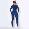 Komplet zestaw sportowy legginsy bezszwowe + top 