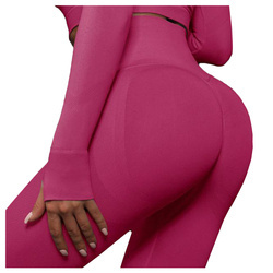 Legginsy sportowe wysoki stan fitness