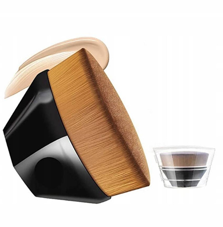 Gęsty pędzel do podkładu jednolity miękki makijaż