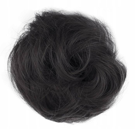 Doczepiany kok na gumce naturalne włosy 