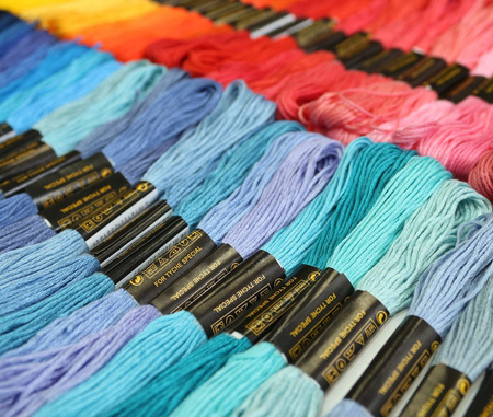 Mulina do haftowania kolorowa 200 szt