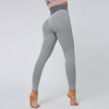 Legginsy sportowe push up wysoki stan karbowane