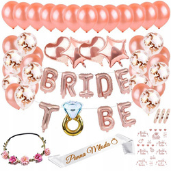 Zestaw gadżetów na wieczór panieński