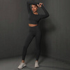Komplet zestaw sportowy legginsy + top 