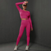 Komplet zestaw sportowy legginsy + top 
