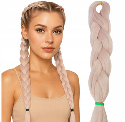 Włosy syntetyczne kolorowe dredy warkocze ombre