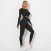 Komplet zestaw sportowy legginsy + top 
