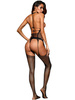 Bodystocking otwarte siateczka