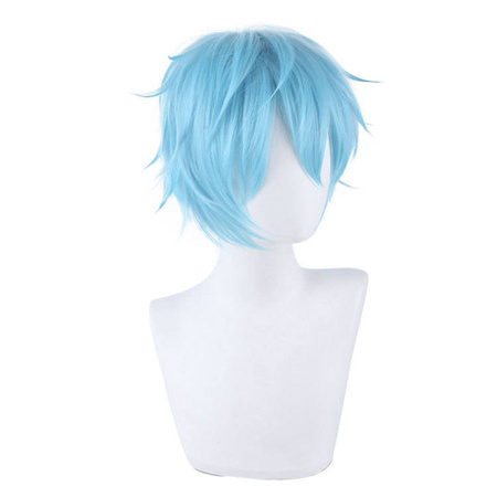 Peruka krótka niebieska Shigaraki Tomura cosplay
