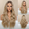 Peruka blond falowana lace front