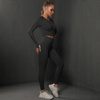 Komplet zestaw sportowy legginsy + top 
