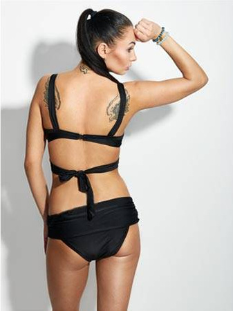 Bikini z szerokim pasem