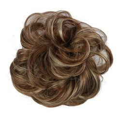 Doczepiany kok na gumce treska gęste włosy