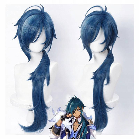 Peruka anime Genshin Impact Kaeya Alberich cosplay 