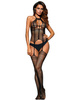 Bodystocking otwarte siateczka