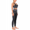 Komplet zestaw sportowy legginsy bezszwowe + top 
