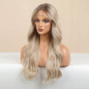 Peruka blond falowana lace front