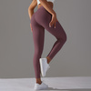 Legginsy sportowe z wysoki stanem