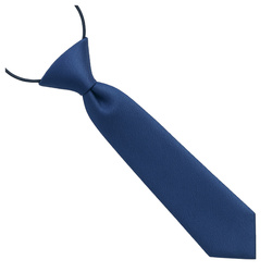 Krawat dziecięcy na gumce - atramentowy