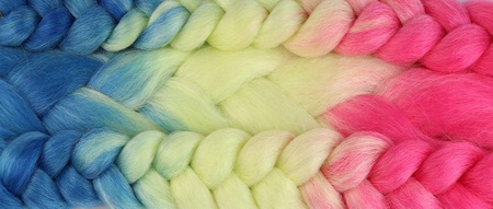 Włosy syntetyczne warkoczyki dredy ombre