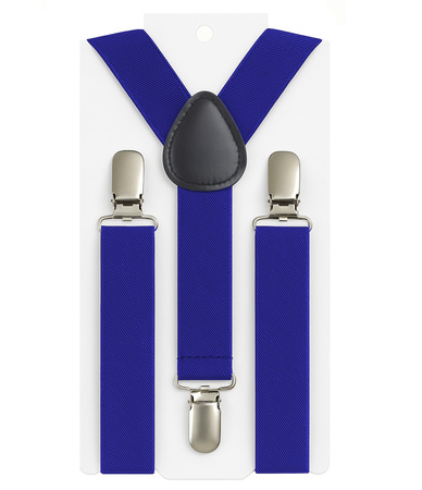 Szelki dziecięce 2,5 cm niebieskie