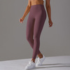 Legginsy sportowe z wysoki stanem