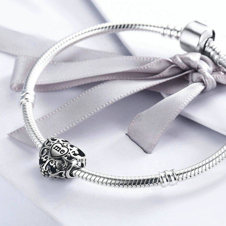 Zawieszka do bransoletki charms do pandora - serce Me & You