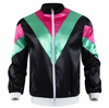 Dres w stylu retro z lat 70. i 80 - czarny