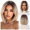 Peruka do ramion lace front blond prosta