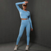 Komplet zestaw sportowy legginsy + top 