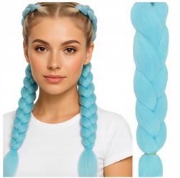 Włosy syntetyczne kolorowe dredy warkocze  fluorescencyjne