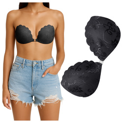 Biustonosz samonośny - czarny