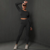 Komplet zestaw sportowy legginsy + top 