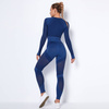 Komplet zestaw sportowy legginsy bezszwowe + top 