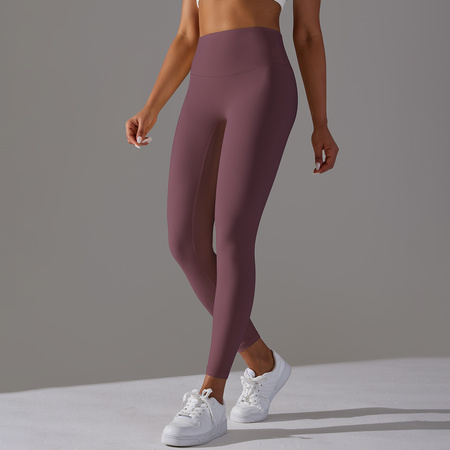 Legginsy sportowe z wysoki stanem