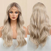 Peruka blond falowana lace front