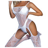 Bodystocking otwarte koronka pończochy