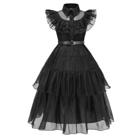 Przebranie Wednesday kostium strój zestaw peruka