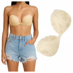 Biustonosz samonośny - beżowy