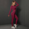 Komplet zestaw sportowy legginsy + top 