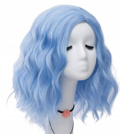 Peruka cosplay falowana anime do ramion 