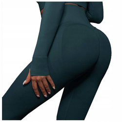 Legginsy sportowe wysoki stan fitness